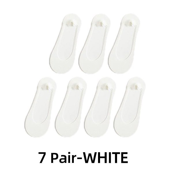 🍀 Calcetines Invisibles Antideslizantes De Seda Helada