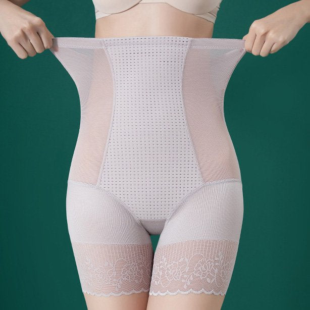 [W-Ropa Interior] Shorts De Boxeo De Cintura Alta Con Control Abdominal Femenino