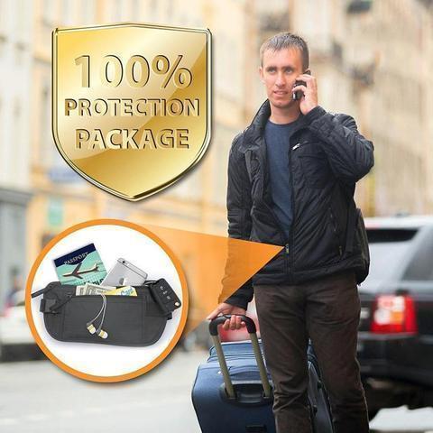 Riñonera Oculta De Viaje