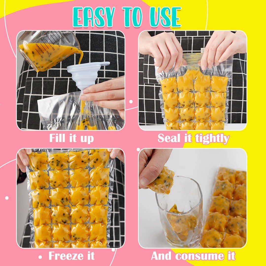 Bolsa de hielo desechable