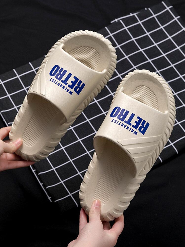 Zapatillas de baño cómodas y ligeras antideslizantes para el hogar para mujer