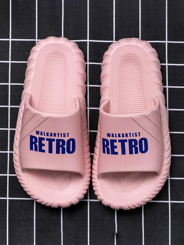 Zapatillas de baño cómodas y ligeras antideslizantes para el hogar para mujer