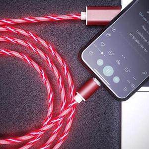 LED brillante magnético 3 en 1 cable de carga USB