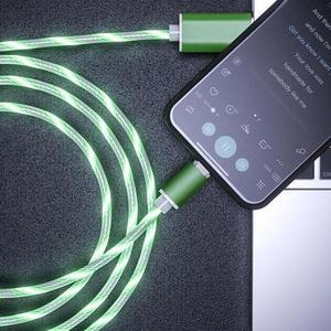 LED brillante magnético 3 en 1 cable de carga USB