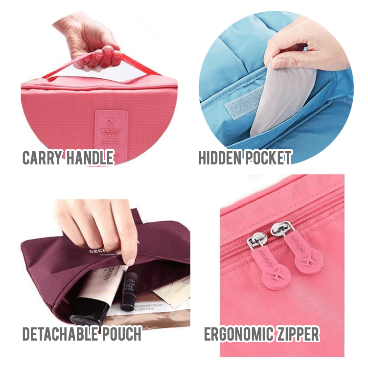 Estuche De Viaje Para Sujetador Y Lencería