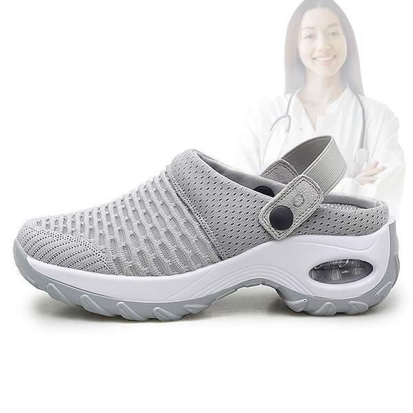 Sandalias y zapatillas casuales de tacón medio para mujer - MXbueno