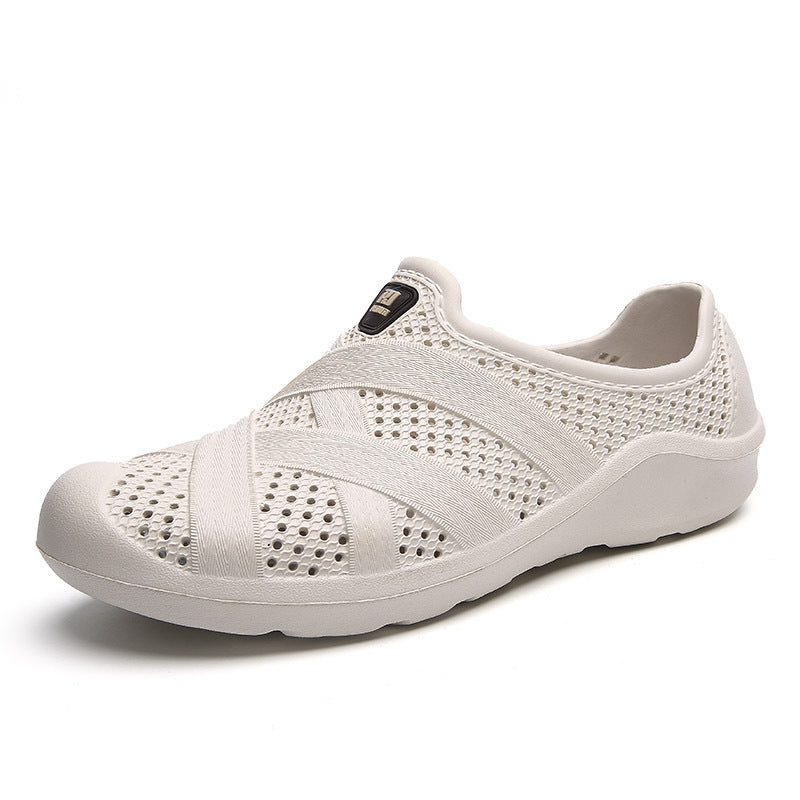 Zapatos Sin Cordones De Malla Para Exteriores Para Hombre