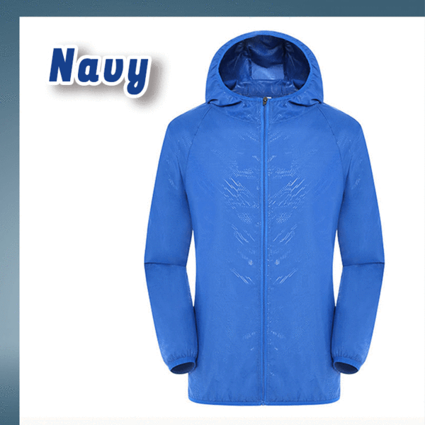 Cortavientos ultraligero a prueba de lluvia