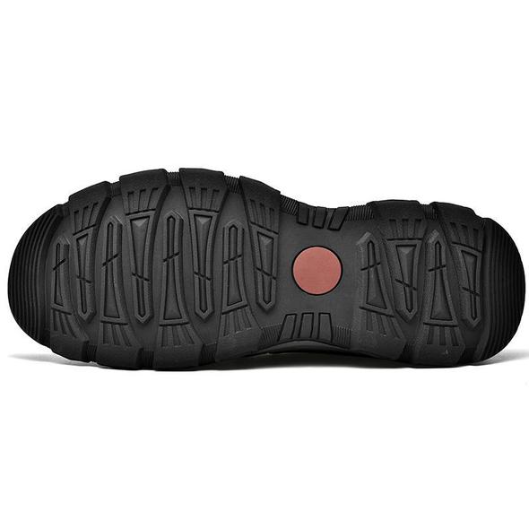 Zapatos Al Aire Libre Antideslizantes Con Cordones Casuales Para Hombres