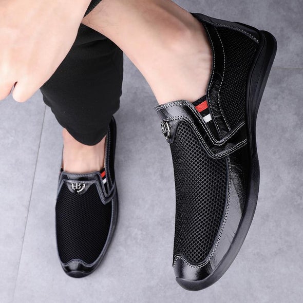 Zapatos Al Aire Libre De Malla Casual Transpirable Para Hombres