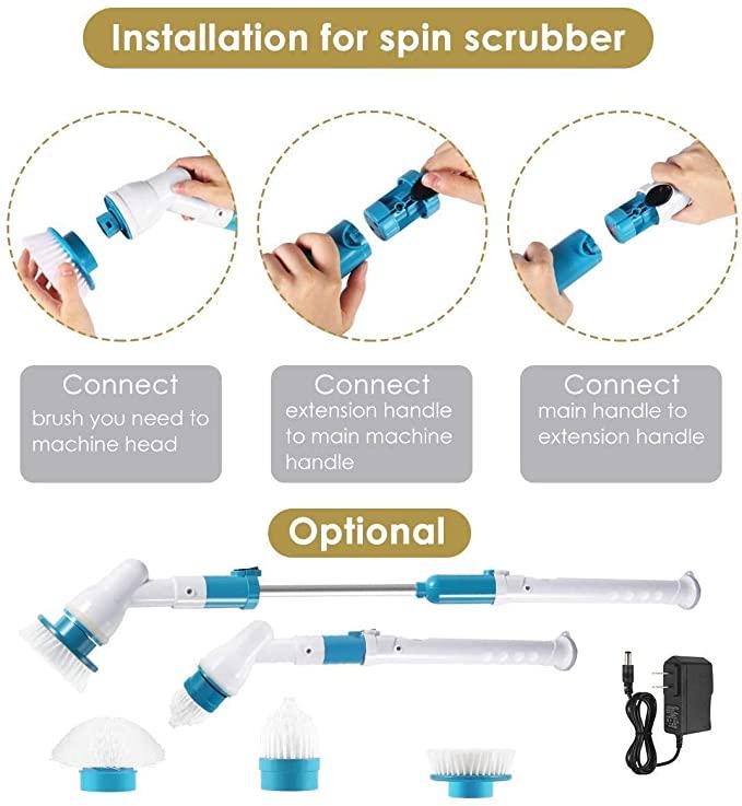Depurador De Limpieza De Energía Eléctrica Con Mango De Extensión