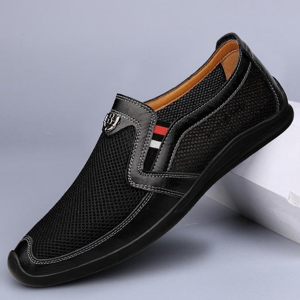 Zapatos Al Aire Libre De Malla Casual Transpirable Para Hombres