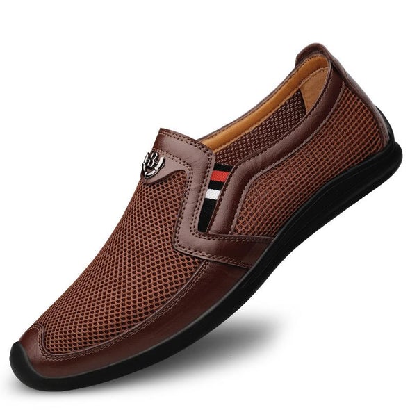 Zapatos Al Aire Libre De Malla Casual Transpirable Para Hombres