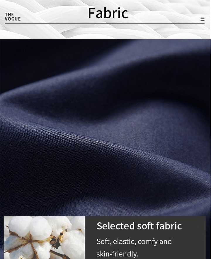 [M-Ropa] Pantalones De Traje De Seda De Hielo