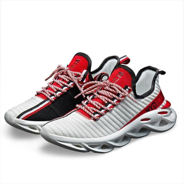 [M-Zapato] Zapatos De Hoja Hueca Absorción De Impacto Ultra Ligero Casual