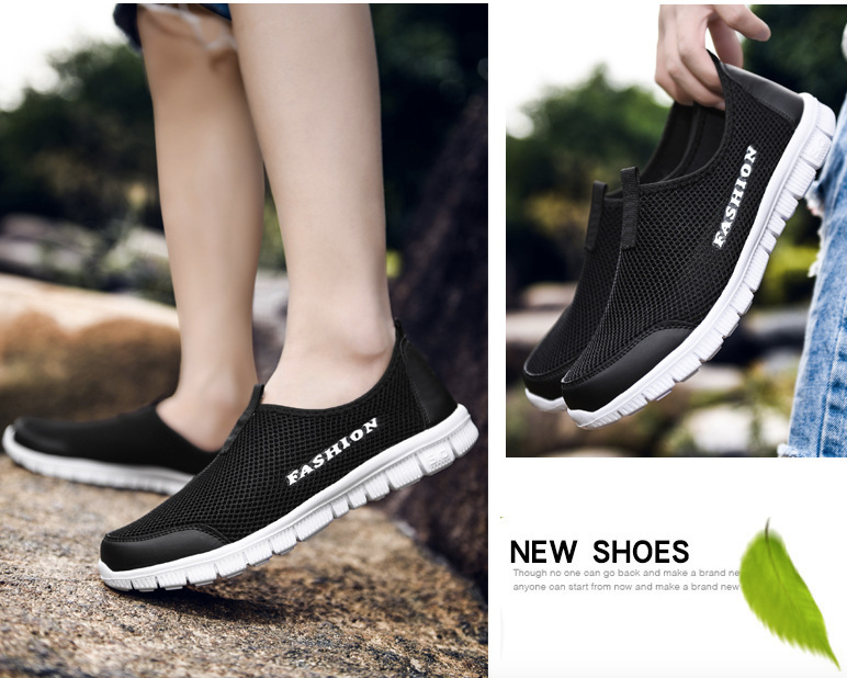 Par de zapatos de malla cómodos y ligeros - MXbueno