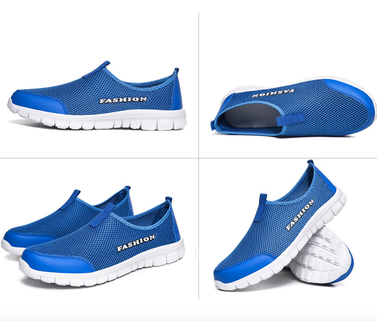 Par de zapatos de malla cómodos y ligeros - MXbueno