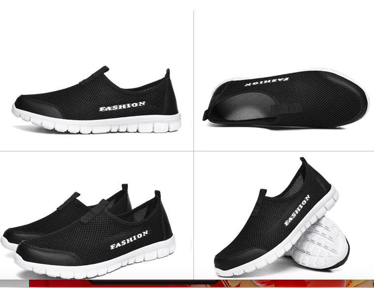 Par de zapatos de malla cómodos y ligeros - MXbueno