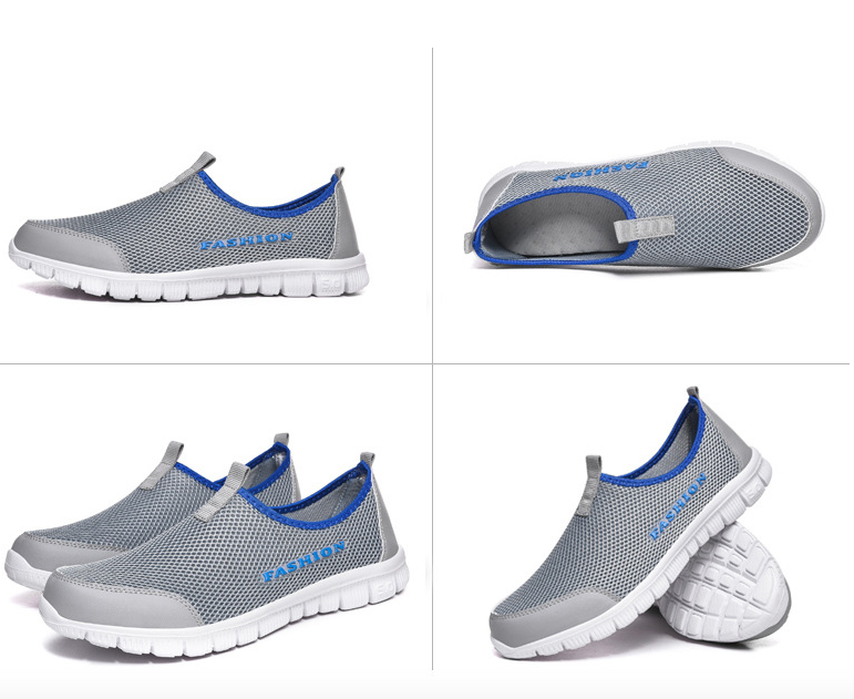 Par de zapatos de malla cómodos y ligeros - MXbueno