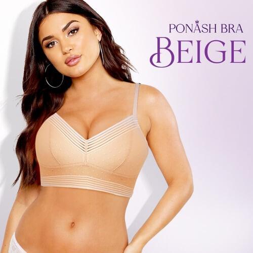 Sujetador Triangular De Malla Elástica Inalámbrica