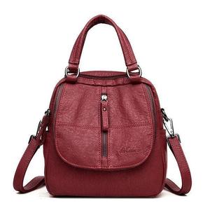 [W-Bolso] Fashion Leather Multipurpose Handbag