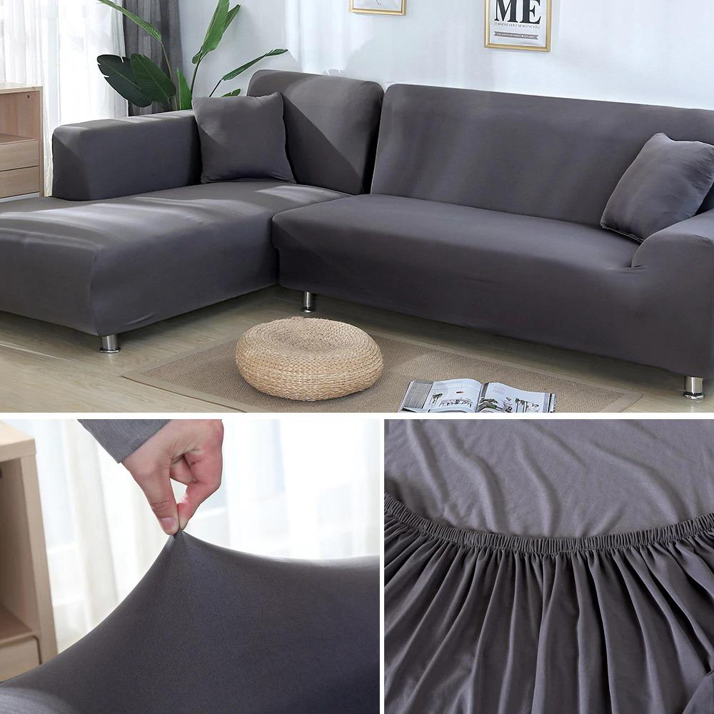 Funda elástica con cojín universal para sofá