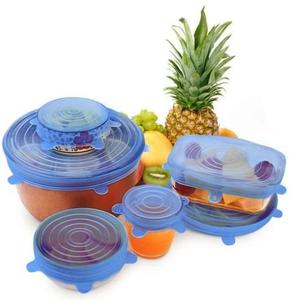 Tapas de Silicona Elástica Ecológica y Reutilizable