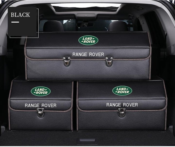 Caja De Almacenamiento De Cuero Para Automóvil✨