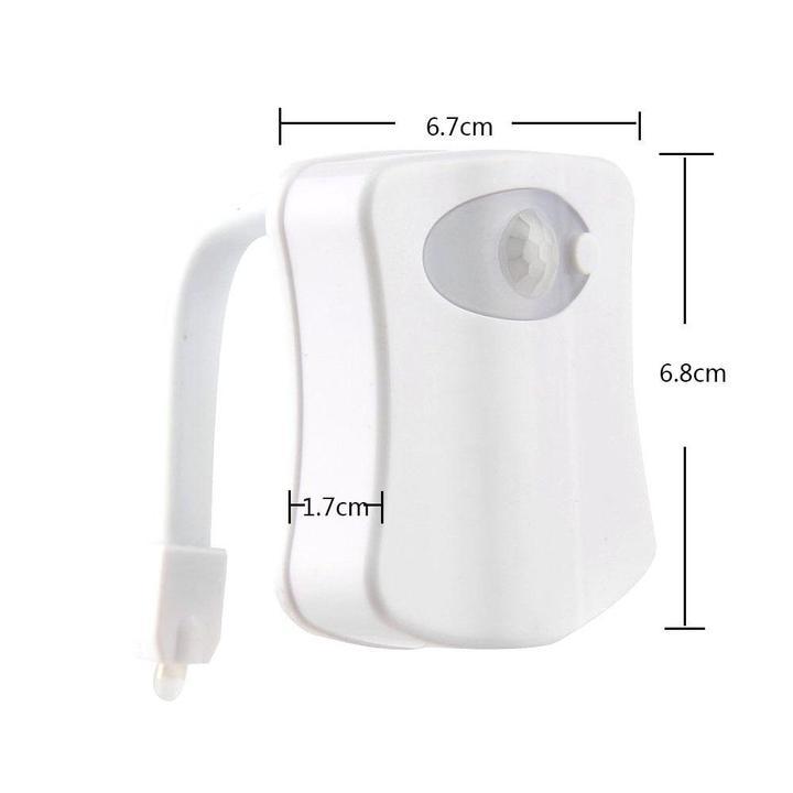 Sensor de movimiento inteligente Asiento de inodoro Noche / Día