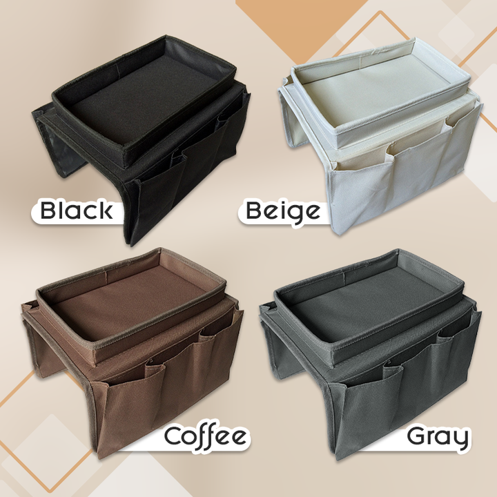 Bandeja De Reposabrazos De Sofá Con Organizador