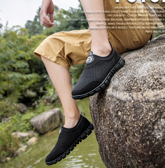 Zapatos de hombre cómodos casuales transpirables - MXbueno